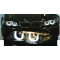 BMW E46 sedana/touringa (01-05) priekšējie lukturi, eņģeļ acis, CCFL, hromēti